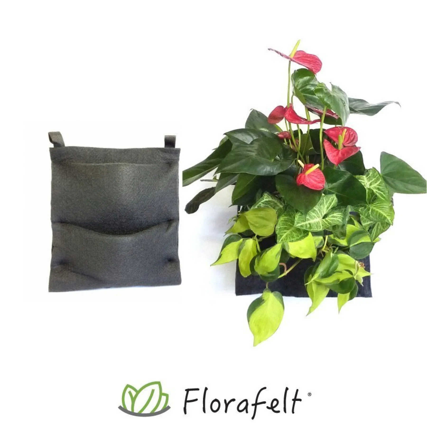 Florafelt 2-Pocket Vertical Garden Planter