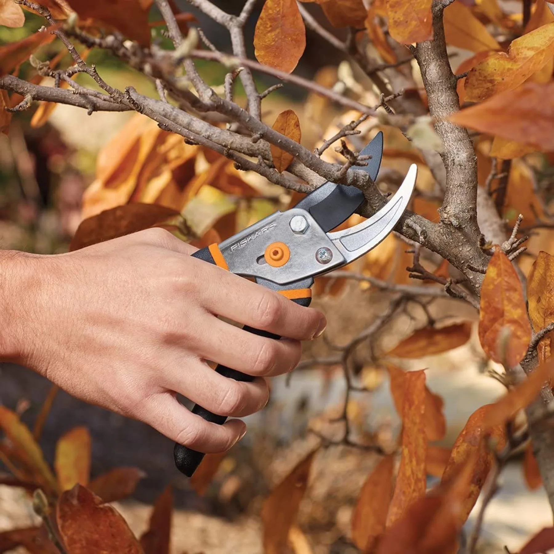 Fiskars Steel Bypass Pruning Shears
