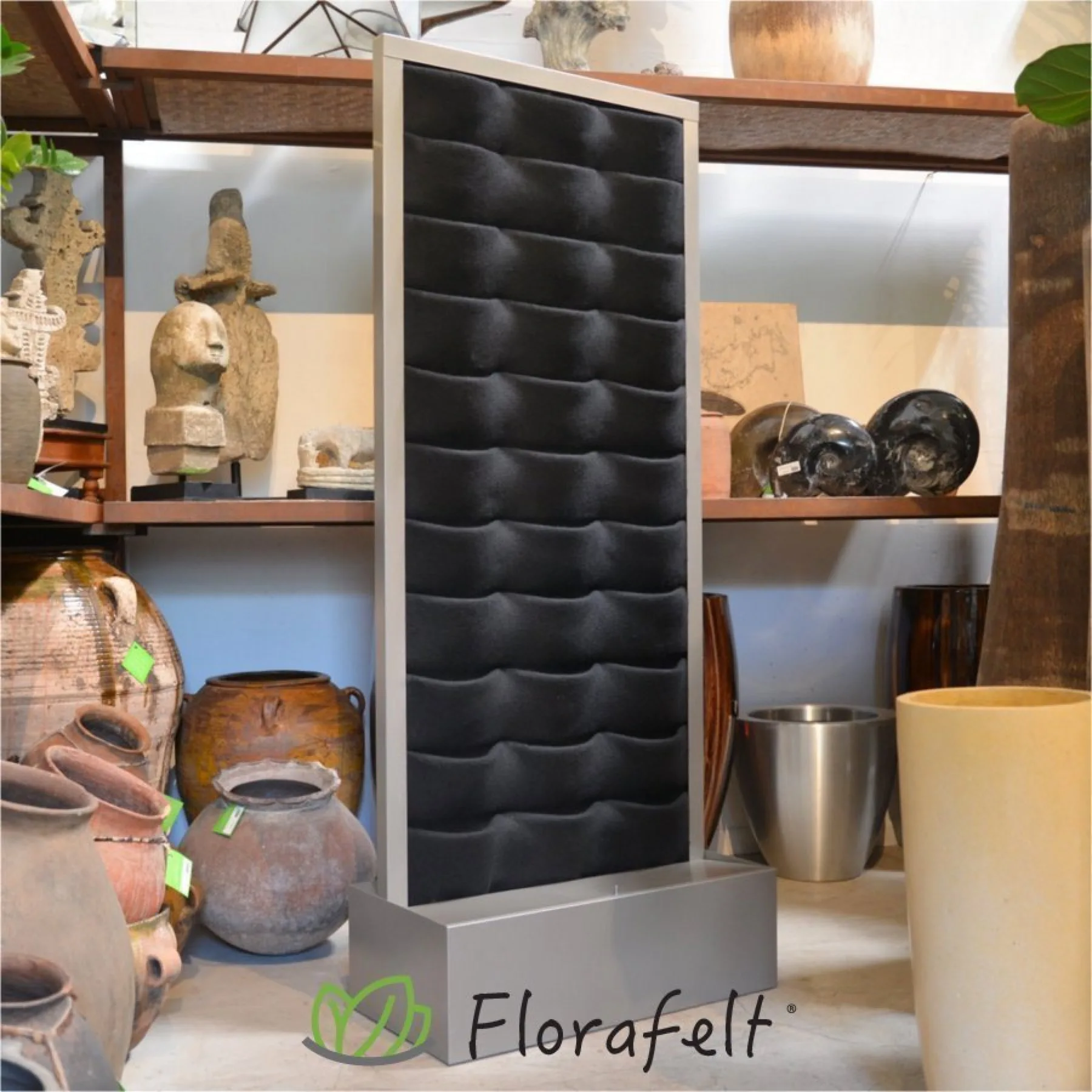 Florafelt Recirc 33-Pocket Free-Standing Living Wall Unit