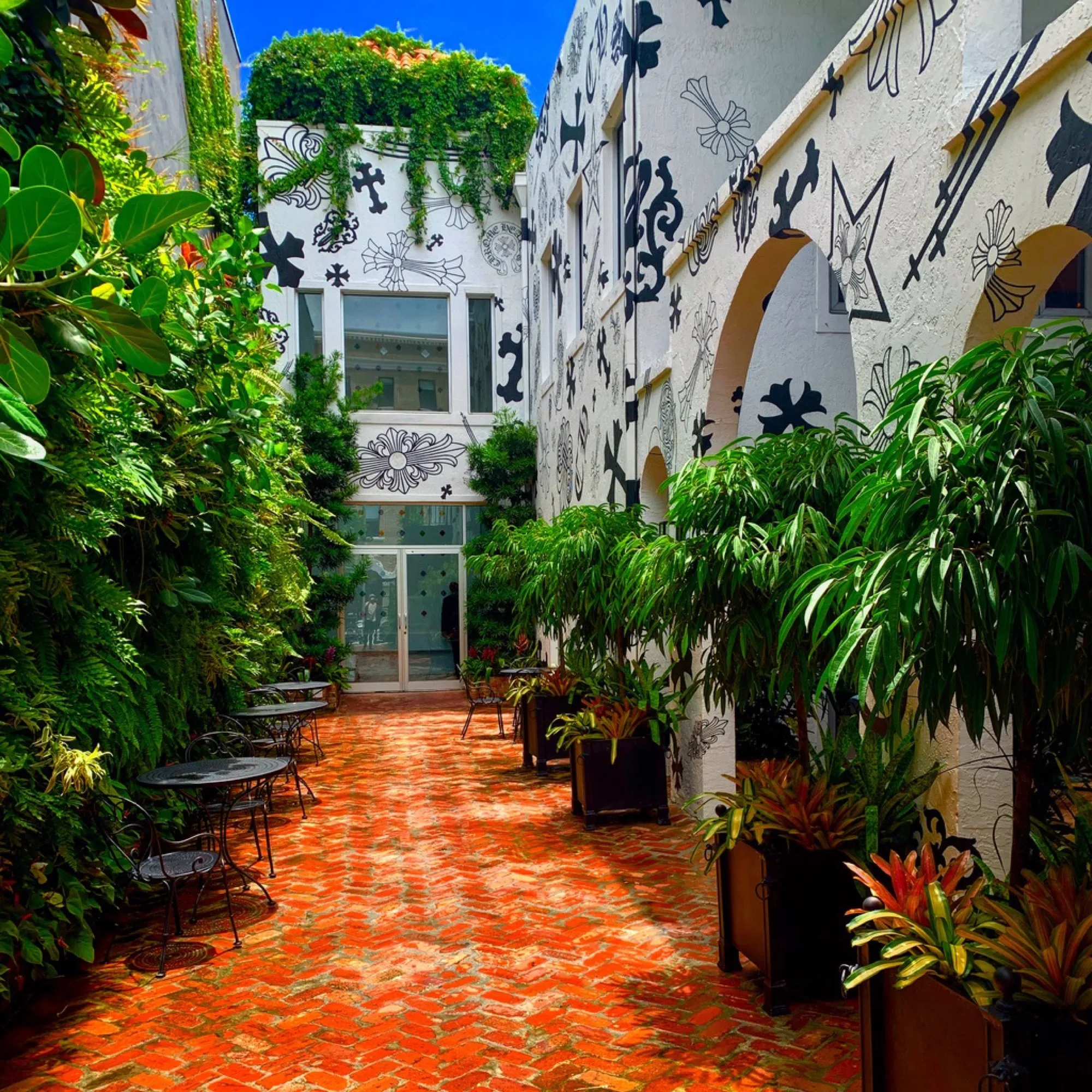 Terracotta Garden Passage by TruVine Design